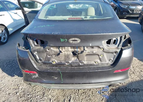 2015 Kia Optima Lx из США, поврежденный, VIN KNAGM4A78F5626832